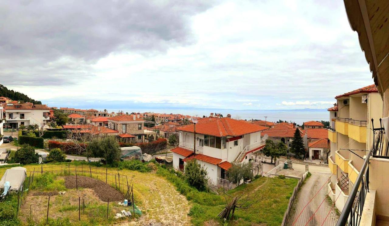 Nice Apartment With Amazing Views Kriopigi Bagian luar foto