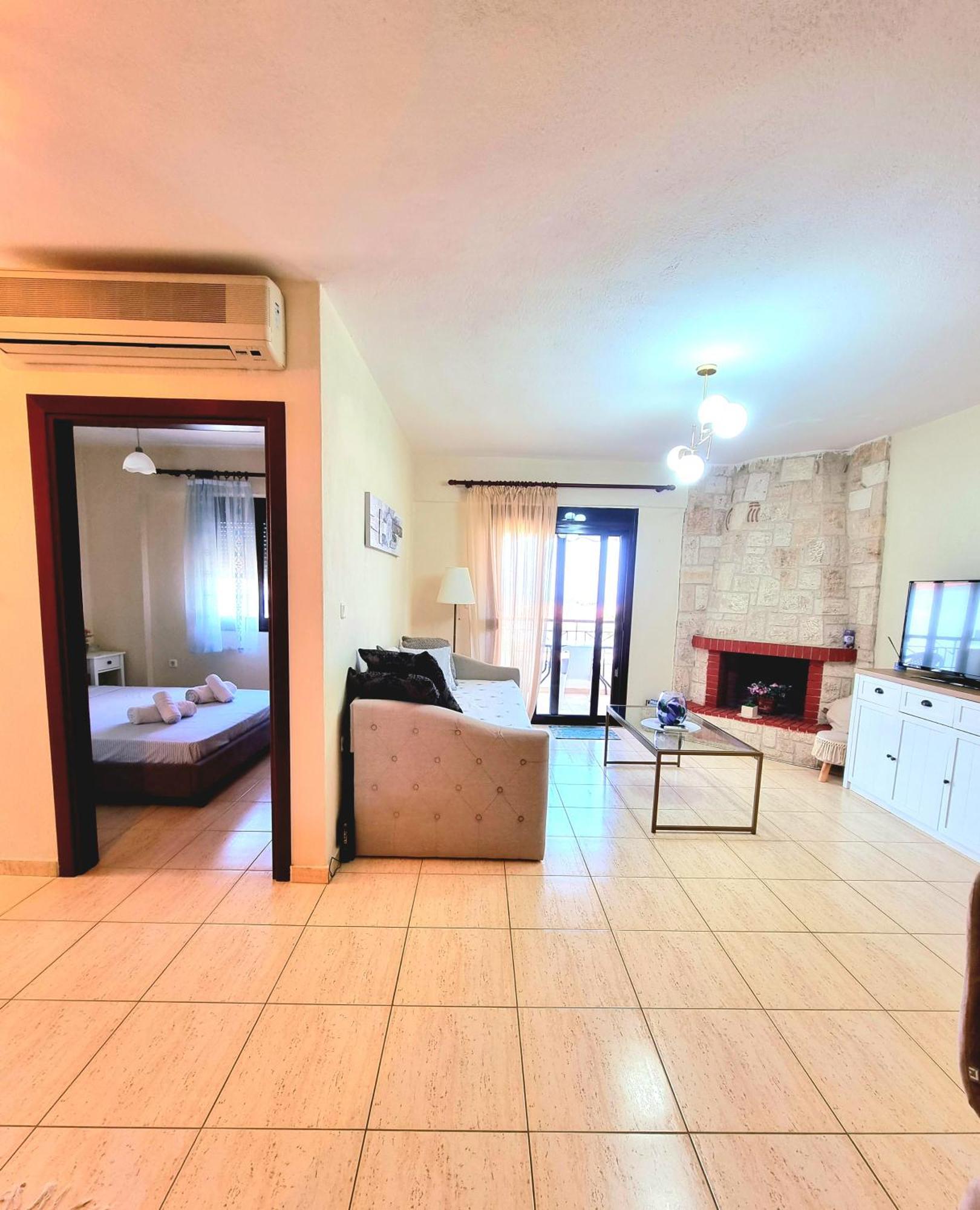 Nice Apartment With Amazing Views Kriopigi Ruang foto